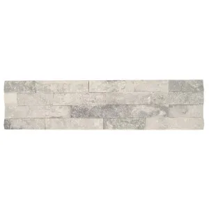 Stone Wall Quartz Natural Product Silver Ice Structured Panel (Pkt5) by Beaumont Tiles, a Marble Look Tiles for sale on Style Sourcebook