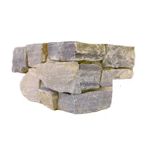 Drystone Quartz Natural Product Sapphire Structured Corner (Pkt2) by Beaumont Tiles, a Marble Look Tiles for sale on Style Sourcebook