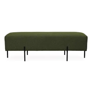Celine Bench Ottoman - Forest Green by Darcy & Duke, a Ottomans for sale on Style Sourcebook