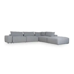 Oliver Modular Chaise Fabric Sofa - Glacier Grey by Interior Secrets - AfterPay Available by Interior Secrets, a Sofas for sale on Style Sourcebook
