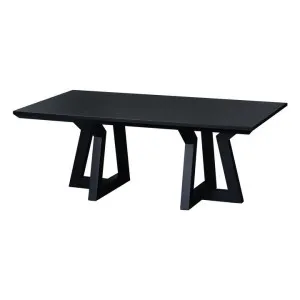 Heronvale Wooden Coffee Table, 120cm, Black by Woodland Furniture, a Coffee Table for sale on Style Sourcebook