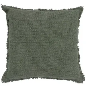 Savannes Cushion Grape Leaf - 50cm x 50cm by James Lane, a Cushions, Decorative Pillows for sale on Style Sourcebook