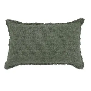 Savannes Cushion Grape Leaf - 35cm x 55cm by James Lane, a Cushions, Decorative Pillows for sale on Style Sourcebook