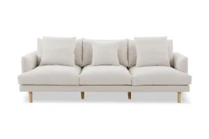 Hampton 4 Seat Sofa, Florence Stone, by Lounge Lovers by Lounge Lovers, a Sofas for sale on Style Sourcebook