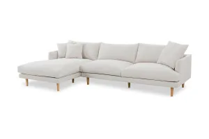 Hampton Left Chaise Sofa, Florence Stone, by Lounge Lovers by Lounge Lovers, a Sofas for sale on Style Sourcebook