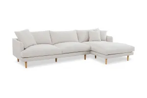 Hampton Right Chaise Sofa, Florence Stone, by Lounge Lovers by Lounge Lovers, a Sofas for sale on Style Sourcebook