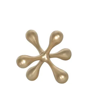 Atom Polyresin Sculpture Large Gold by Florabelle Living, a Statues & Ornaments for sale on Style Sourcebook