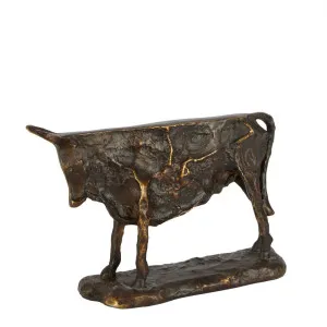 Earl Bull Sculpture Small by Florabelle Living, a Statues & Ornaments for sale on Style Sourcebook