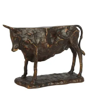Earl Bull Sculpture Large by Florabelle Living, a Statues & Ornaments for sale on Style Sourcebook