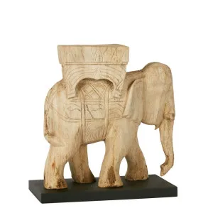 Wood Elephant Small by Florabelle Living, a Statues & Ornaments for sale on Style Sourcebook