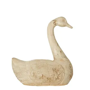 Wood Swan Large by Florabelle Living, a Statues & Ornaments for sale on Style Sourcebook