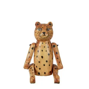 Lion Cub Wooden Puppet by Florabelle Living, a Statues & Ornaments for sale on Style Sourcebook