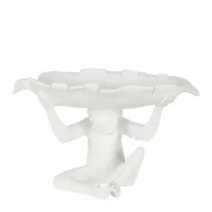 Louis The Monkey Bowl White by Florabelle Living, a Statues & Ornaments for sale on Style Sourcebook