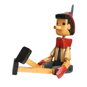 Pinocchio Puppet Large by Florabelle Living, a Statues & Ornaments for sale on Style Sourcebook