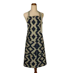 Ikat Apron Navy by Florabelle Living, a Aprons for sale on Style Sourcebook