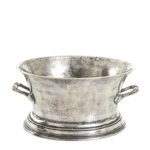 Oval Ice Bucket Large Silver by Florabelle Living, a Barware for sale on Style Sourcebook