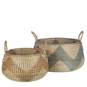 Zhenga Basket Set Of 2 by Florabelle Living, a Baskets & Boxes for sale on Style Sourcebook