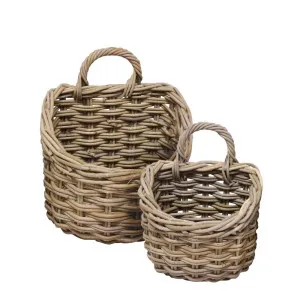 Zanza Wall Hanging Baskets Set Of 2 by Florabelle Living, a Baskets & Boxes for sale on Style Sourcebook