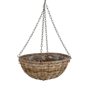 Rattan Hanging Planter Small by Florabelle Living, a Baskets & Boxes for sale on Style Sourcebook