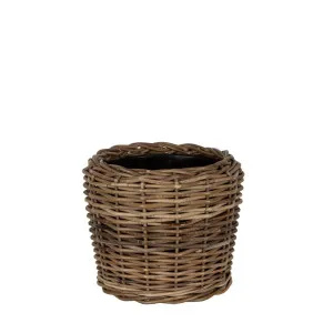 Round Rattan Basket Small Natural by Florabelle Living, a Baskets & Boxes for sale on Style Sourcebook