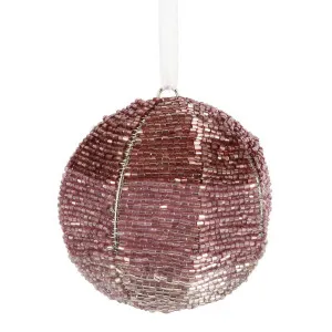 Bisoir Ombre Beaded Bauble Pink by Florabelle Living, a Christmas for sale on Style Sourcebook