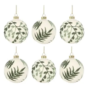 Botanica Boxed Set Of 6 Baubles by Florabelle Living, a Christmas for sale on Style Sourcebook