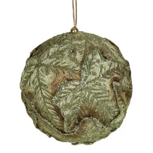 Ivy Velvet Bauble Green by Florabelle Living, a Christmas for sale on Style Sourcebook