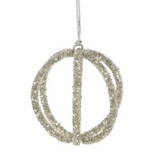 Bissole Hanging Tree Ornament Silver by Florabelle Living, a Christmas for sale on Style Sourcebook