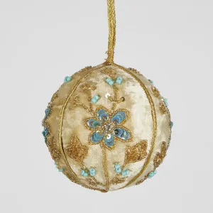 Fleurana Hanging Bauble Lge by Florabelle Living, a Christmas for sale on Style Sourcebook
