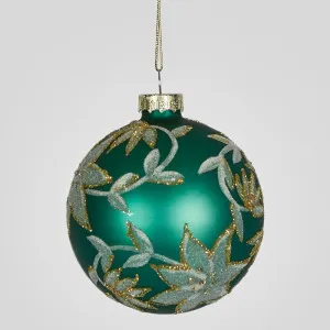 Tiffany Bloom Glass Baubles (Set Of 6) by Florabelle Living, a Christmas for sale on Style Sourcebook