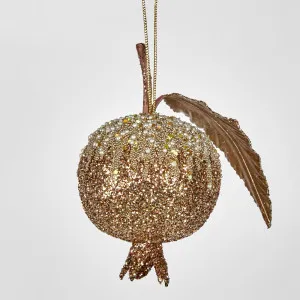 Deluxe Gilt Pomegranate Ornament by Florabelle Living, a Christmas for sale on Style Sourcebook