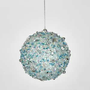 Glitterati Bauble Mint Green by Florabelle Living, a Christmas for sale on Style Sourcebook