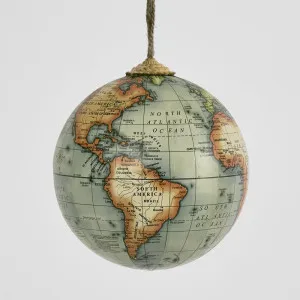 Green Hanging Globe Ornament by Florabelle Living, a Christmas for sale on Style Sourcebook