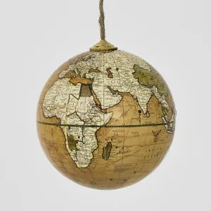 Earth Hanging Globe Ornament by Florabelle Living, a Christmas for sale on Style Sourcebook
