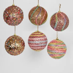 Candye Baubles (Set Of 6) by Florabelle Living, a Christmas for sale on Style Sourcebook