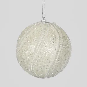 Pearl Swirl Baubles (Set Of 6) by Florabelle Living, a Christmas for sale on Style Sourcebook