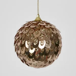 Metallica Golden Baubles (Set Of 6) by Florabelle Living, a Christmas for sale on Style Sourcebook