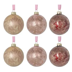 Cherie Boxed Set Of 6 Baubles by Florabelle Living, a Christmas for sale on Style Sourcebook