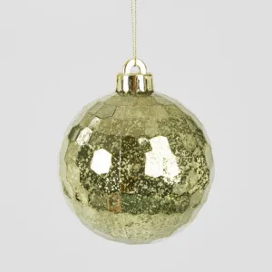 Glist Bauble (Set Of 4) Light Green by Florabelle Living, a Christmas for sale on Style Sourcebook