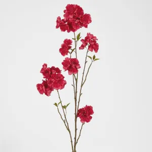Peach Blossom Spray 118Cm Dark Pink by Florabelle Living, a Plants for sale on Style Sourcebook