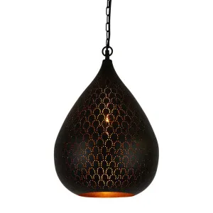 Taipan Ceiling Pendant Black by Florabelle Living, a Pendant Lighting for sale on Style Sourcebook