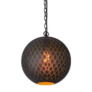Mamba Ceiling Pendant Light Black by Florabelle Living, a Pendant Lighting for sale on Style Sourcebook