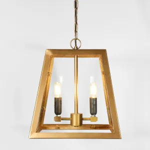 Watson Ceiling Pendant Brass by Florabelle Living, a Pendant Lighting for sale on Style Sourcebook