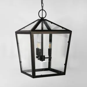 Banson Ceiling Pendant Black by Florabelle Living, a Pendant Lighting for sale on Style Sourcebook