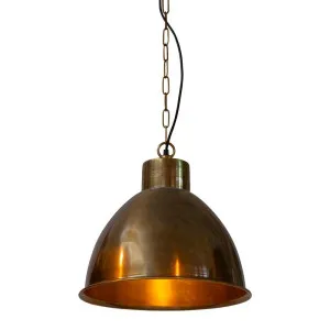 Montana Ceiling Pendant Antique Brass by Florabelle Living, a Pendant Lighting for sale on Style Sourcebook