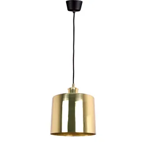 Portofino Ceiling Pendant Large Shiny Brass by Florabelle Living, a Pendant Lighting for sale on Style Sourcebook