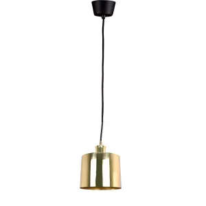 Portofino Ceiling Pendant Small Shiny Brass by Florabelle Living, a Pendant Lighting for sale on Style Sourcebook