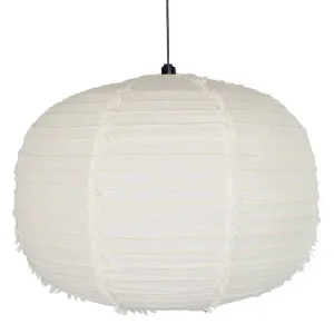 Nendo Orb Shade Large Marshmallow (Shade Only) by Florabelle Living, a Pendant Lighting for sale on Style Sourcebook