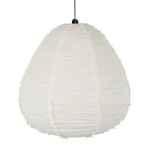 Nendo Shade Large Marshmallow (Shade Only) by Florabelle Living, a Pendant Lighting for sale on Style Sourcebook
