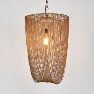Moritz Chain Pendant Small by Florabelle Living, a Pendant Lighting for sale on Style Sourcebook